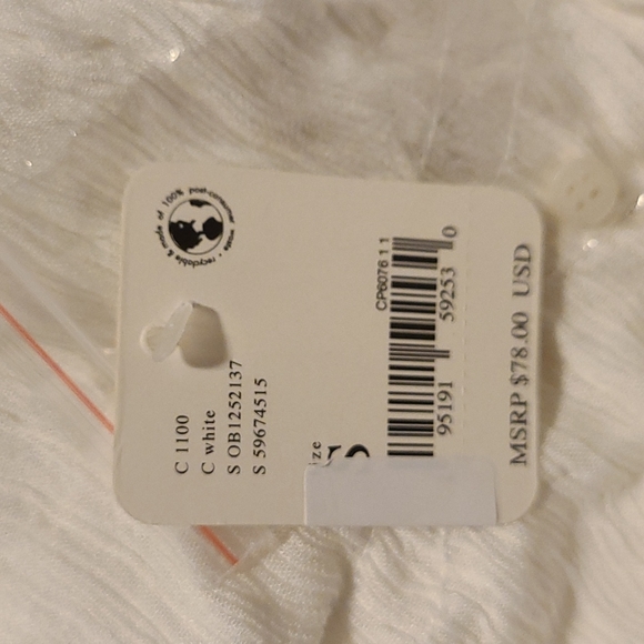 FREE PEOPLE Kelsey White Top - Picture 4 of 6